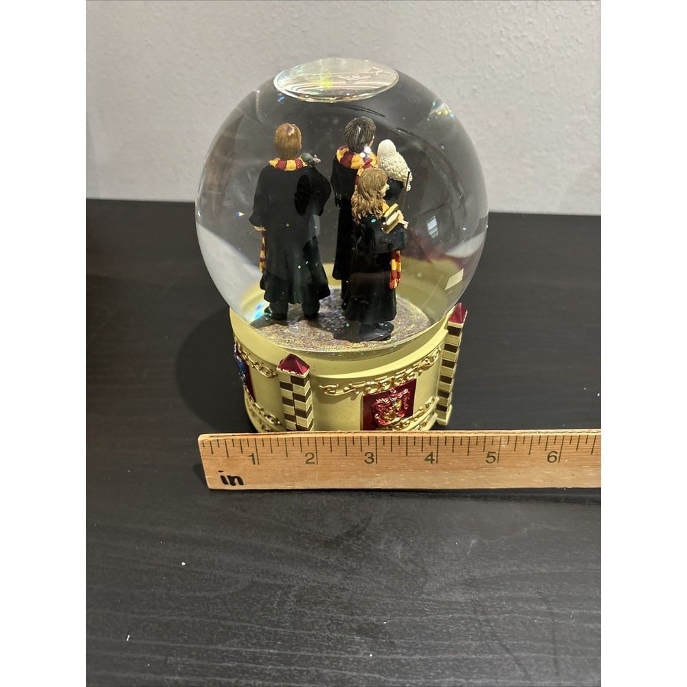 Harry Potter Trio San Francisco Music Box Waterglobe Hermione Ron "Hedwigs Theme - Picture 17 of 17